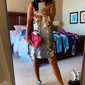 CALYPSO ST BARTH SEQUIN DRESS SIZE LARGE !!